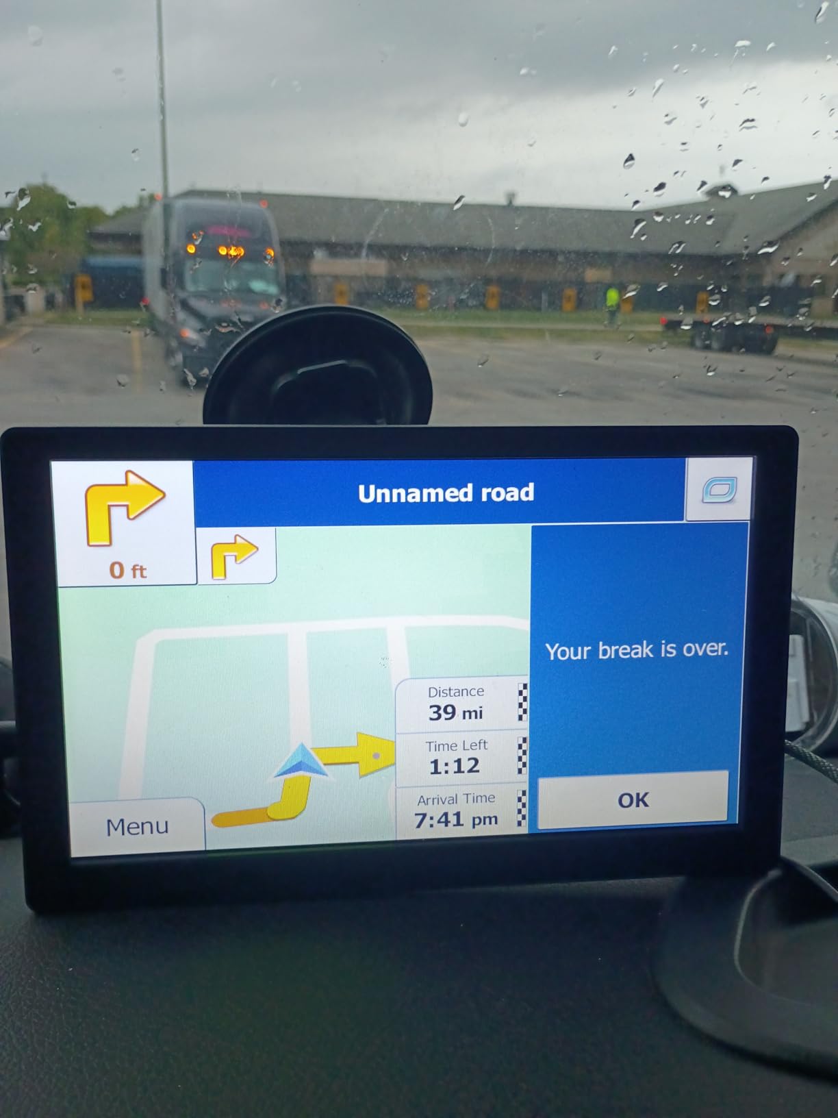 Truck GPS Commercial Drivers 2026, 9 inch Trucker GPS for Semi Truck customer photo 2