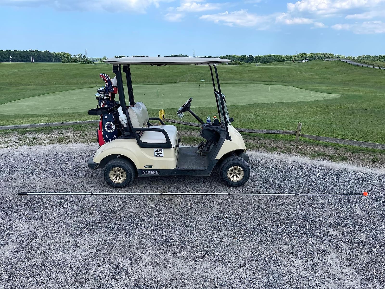 Orlimar Fluorescent Head Golf Ball Retriever for Water, 12/15/18 Foot Telescopic Design customer photo 1