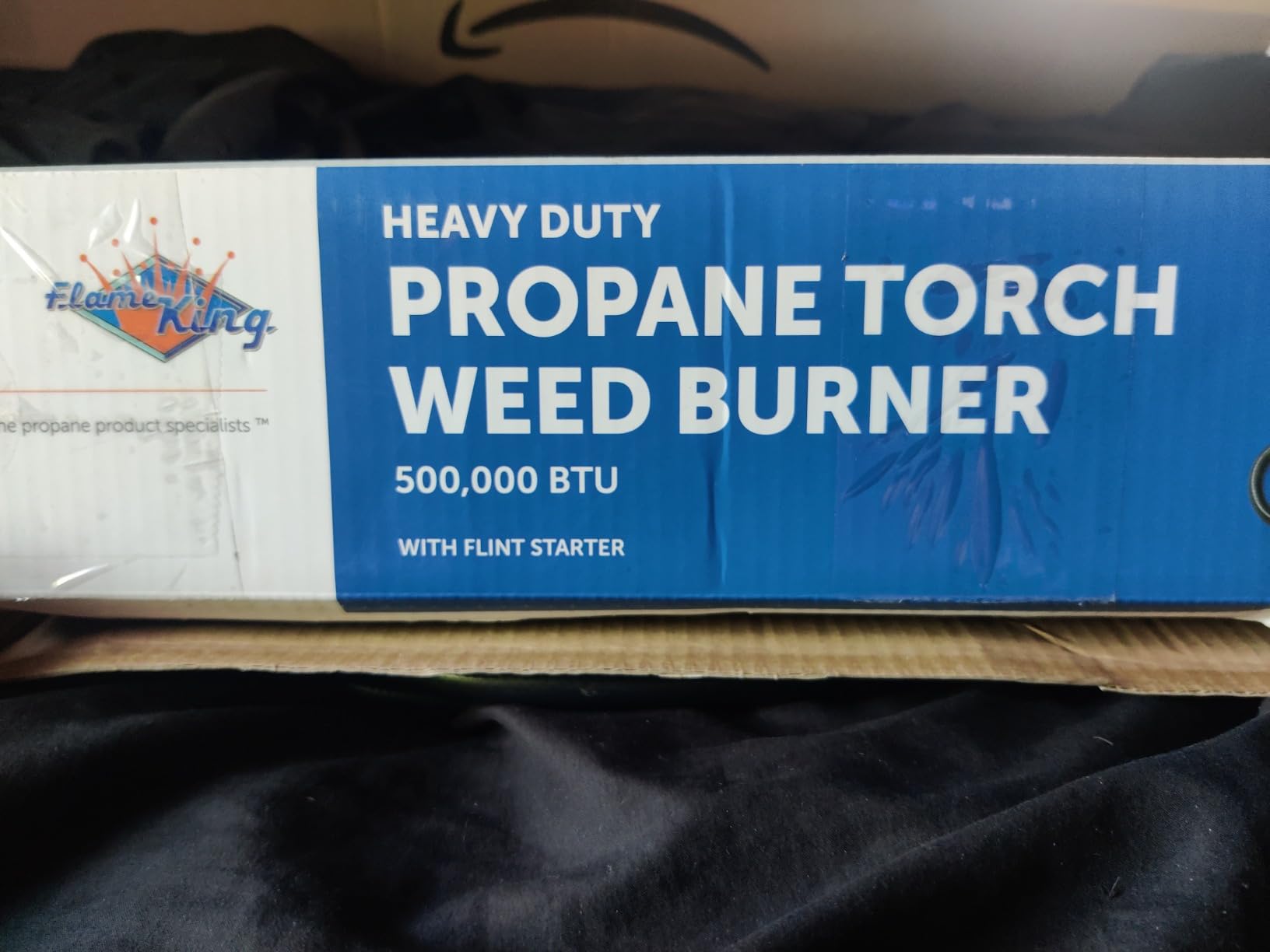Flame King Propane Torch Kit Heavy Duty Weed Burner, 500,000 BTU with Flint Striker, with 10-ft Hose Regulator Assembly customer photo 2