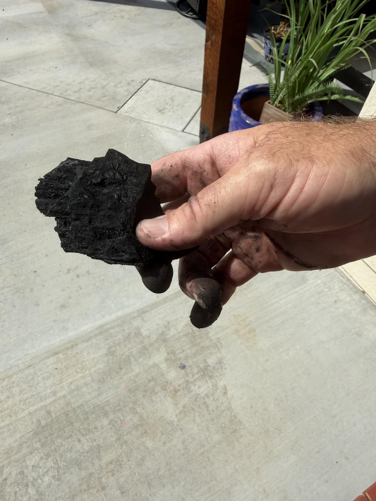 Mr. Bar-B-Q All Natural Hardwood Lump Charcoal for Grilling, 8 Lb. customer photo 2