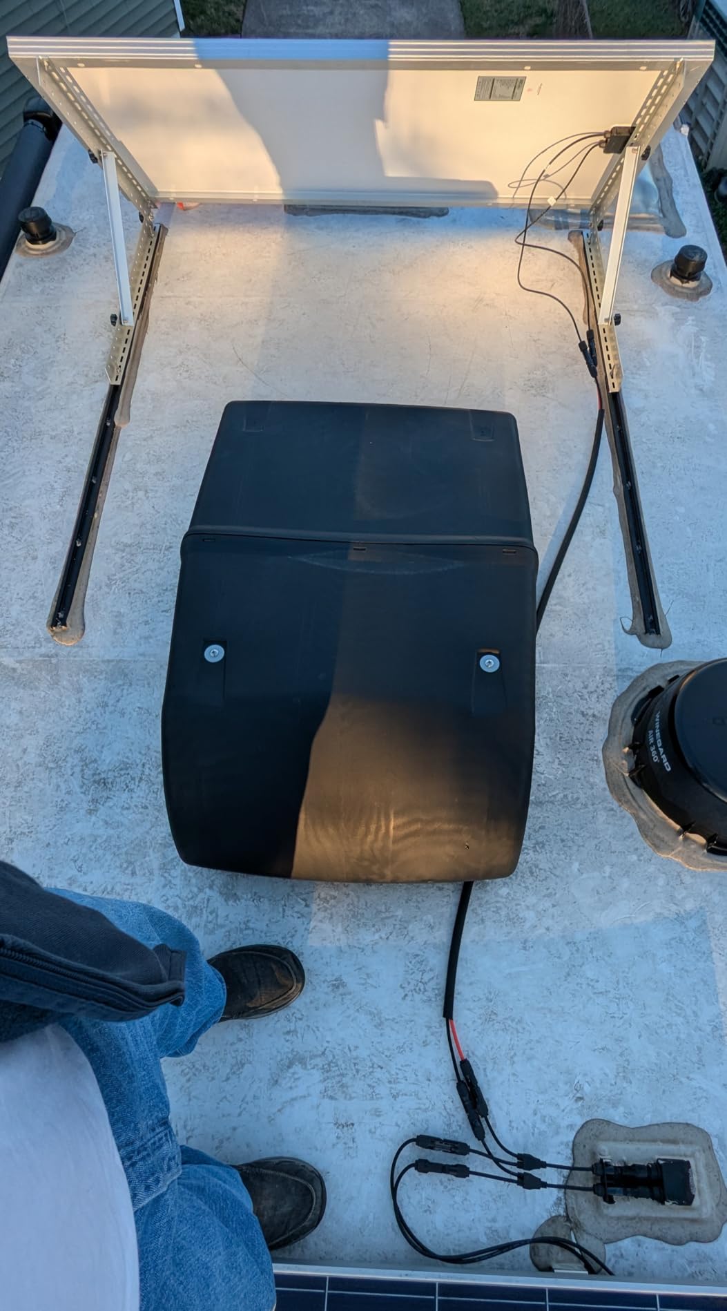 30FT 10AWG Solar Panel Extension Cable with Female and Male Connectors, Solar Extension Cable for Solar Panels, Charge Controllers and Solar Generators (10AWG, 30FT) customer photo 2