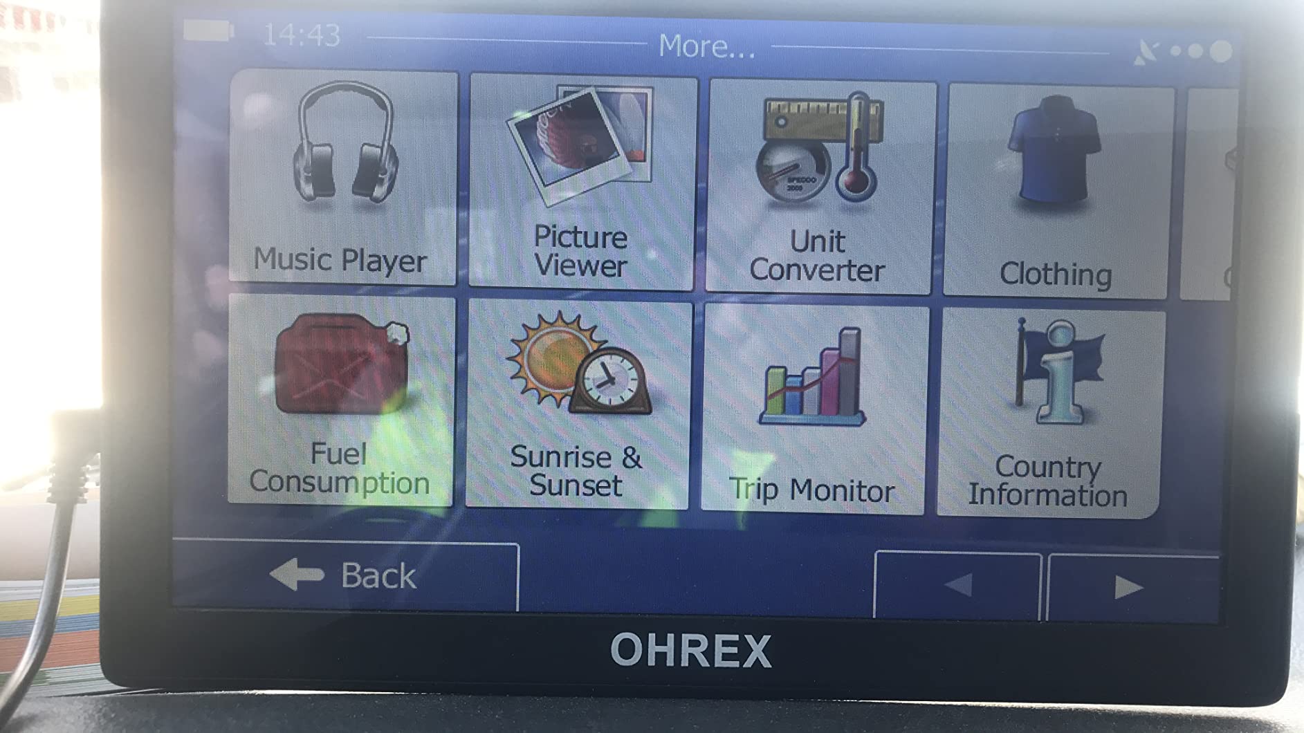 OHREX N900 Truck GPS Commercial Drivers 2026,Trucker GPS for Semi Truck 9