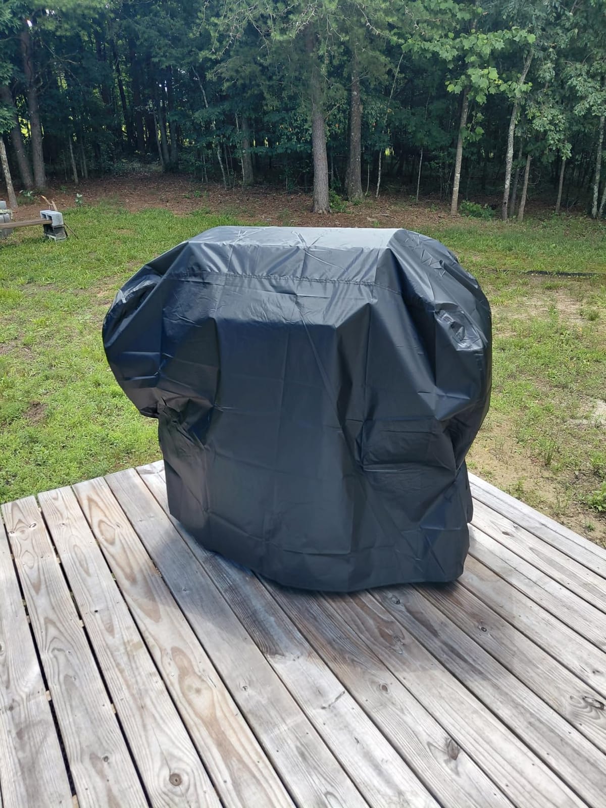 Aoretic Grill Cover, 58 inch BBQ Gas Grill Cover for Outdoor Grill, Charbroil Grill Cover Barbecue Waterproof, Anti-UV for Weber Char-Broil Monument, Dyna-glo Nexgrill Spun Polyester customer photo 2