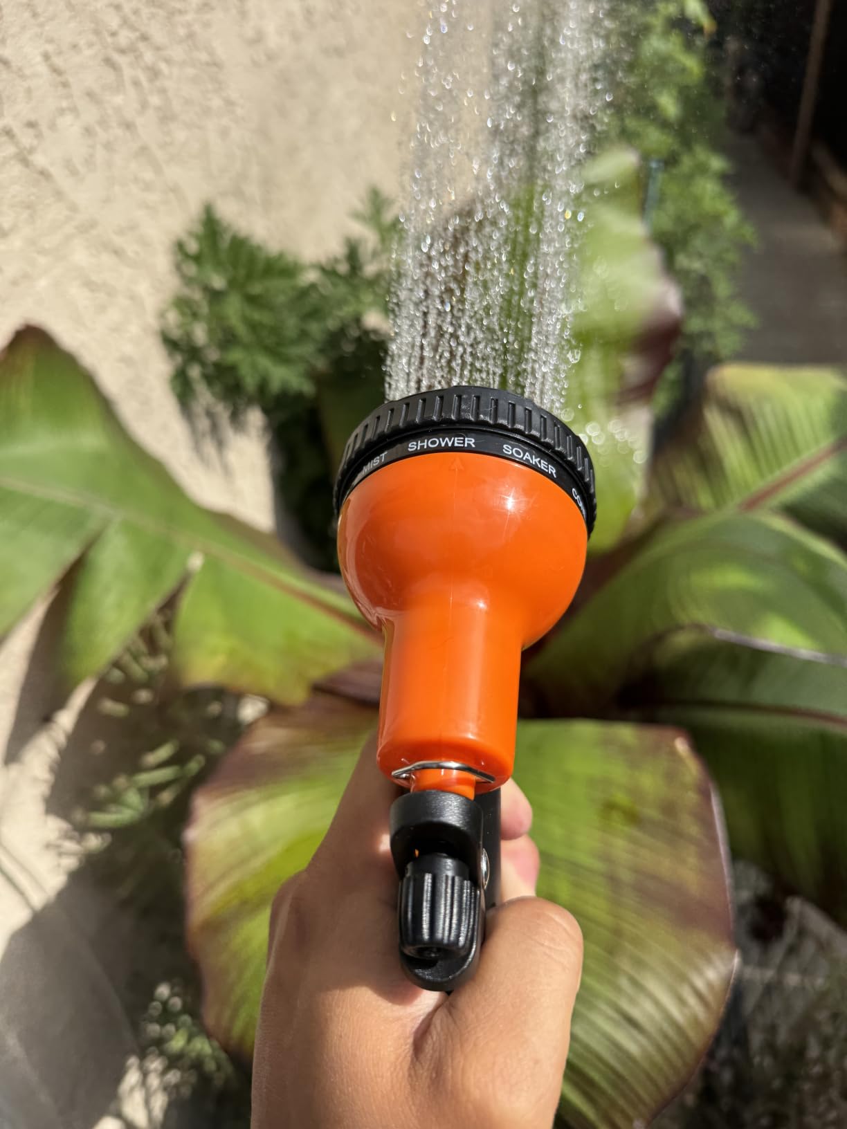 Besiter Garden Hose Nozzle Sprayer: 2 Pack 10 Watering Patterns Spray Nozzles Heavy Duty Hose Head Hose Attachment customer photo 2