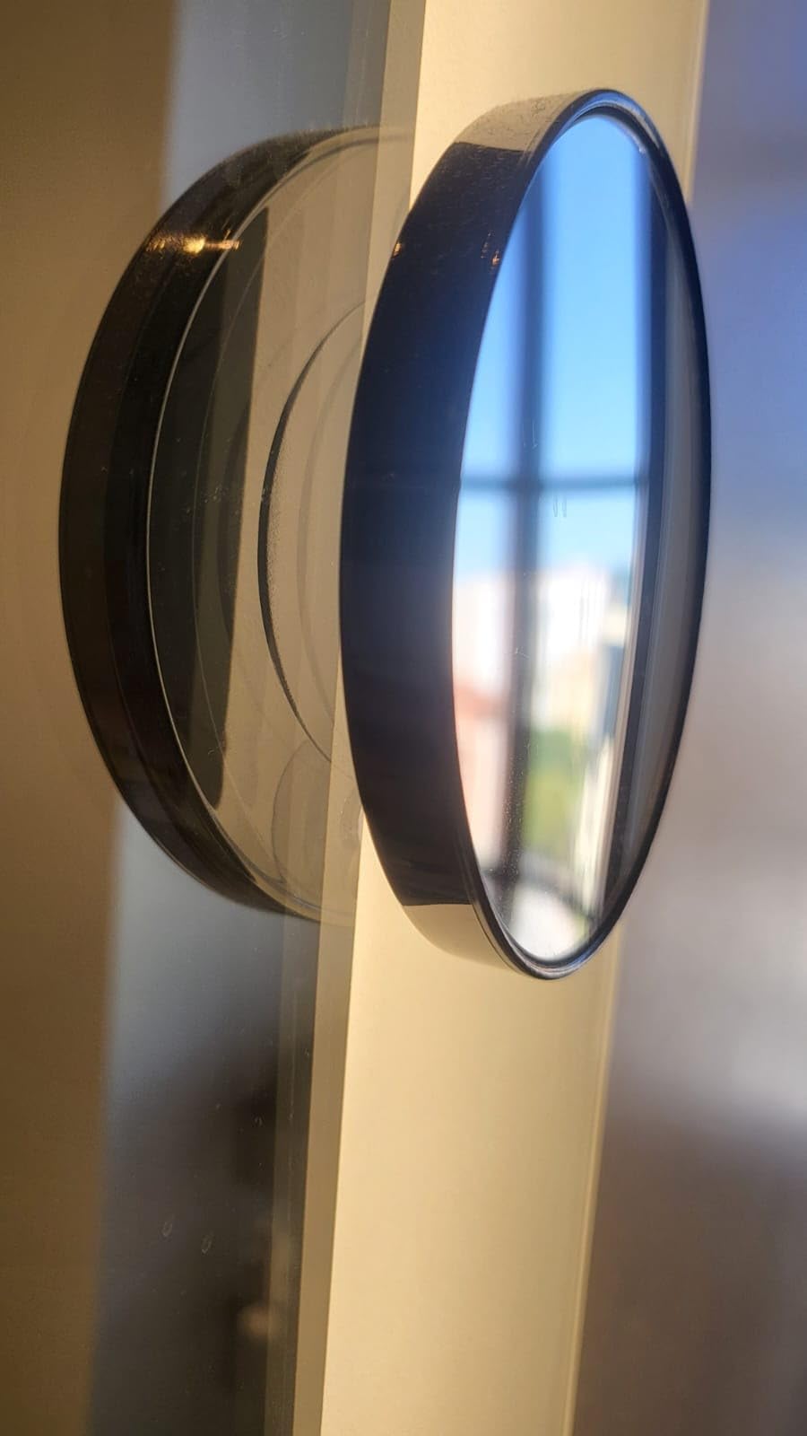 MIYADIVA 30X Magnifying Mirror, Small Travel Mirror with Suction Cup and Tweezers, 3.5 Inches customer photo 2