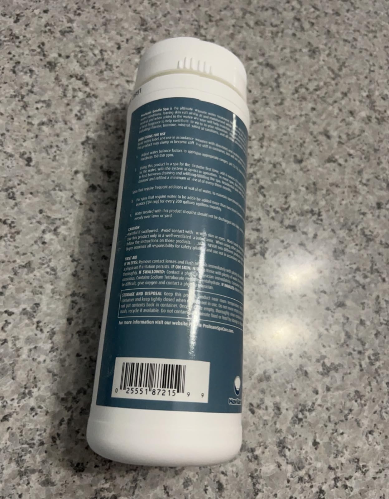 ProTeam Gentle Spa Hot Tub Water Softener & Conditioner 1.5 lb customer photo 2