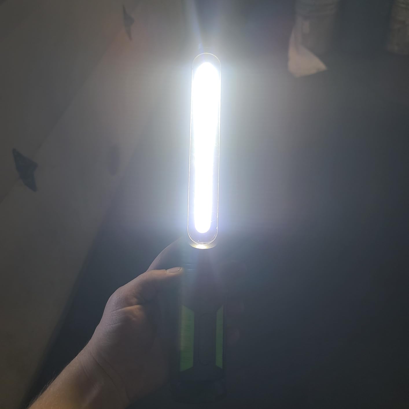 SYLSTAR Work Light for Mechanic, 2400LM LED, 4400mAh Rechargeable, Magnetic, Underhood Work Light with Hooks for Car Repairing/Inspection/Garage/Workshop/Emergency customer photo 2