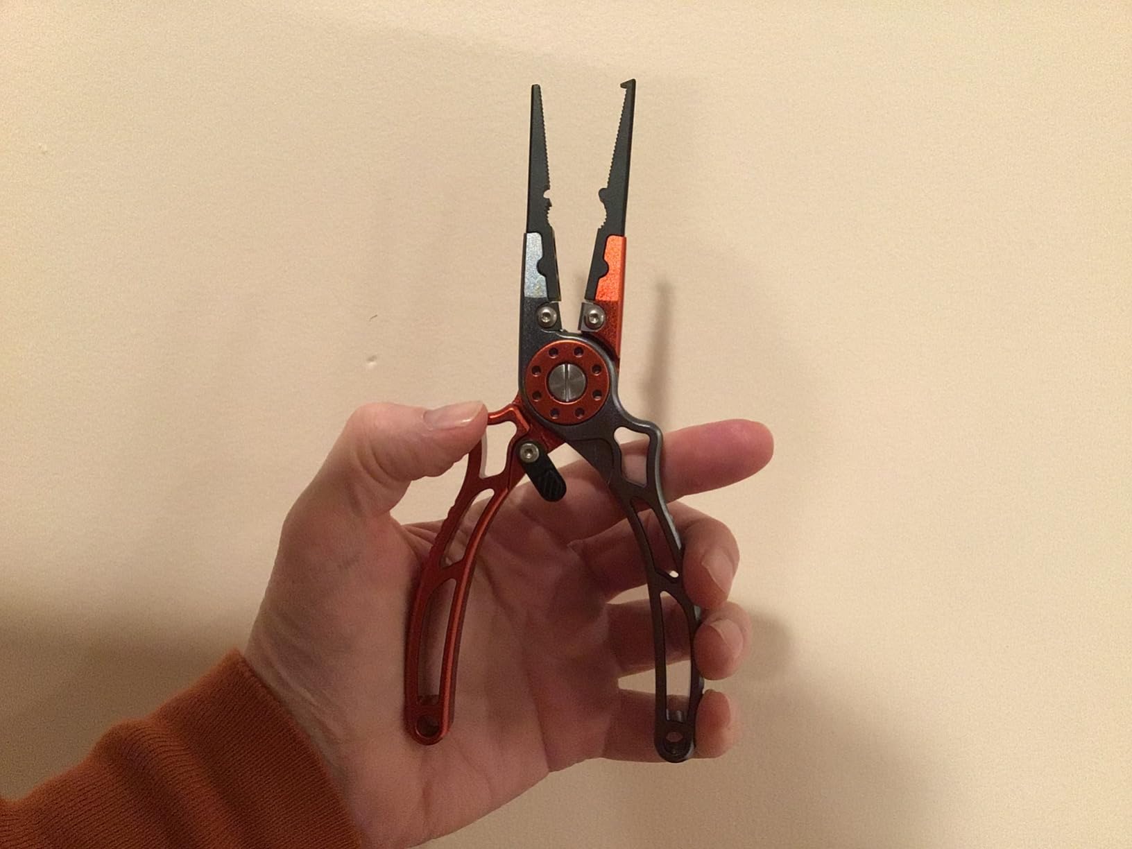Pristis UTA II Fishing Pliers, Multi-Function Split Ring Hook Remover Gear customer photo 1