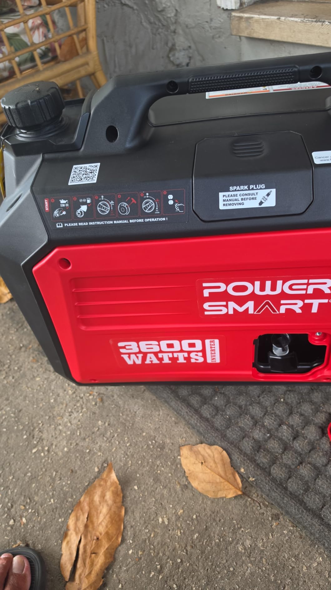 PowerSmart 4000 Watt Portable Inverter Generator for Camping or Home Use customer photo 1