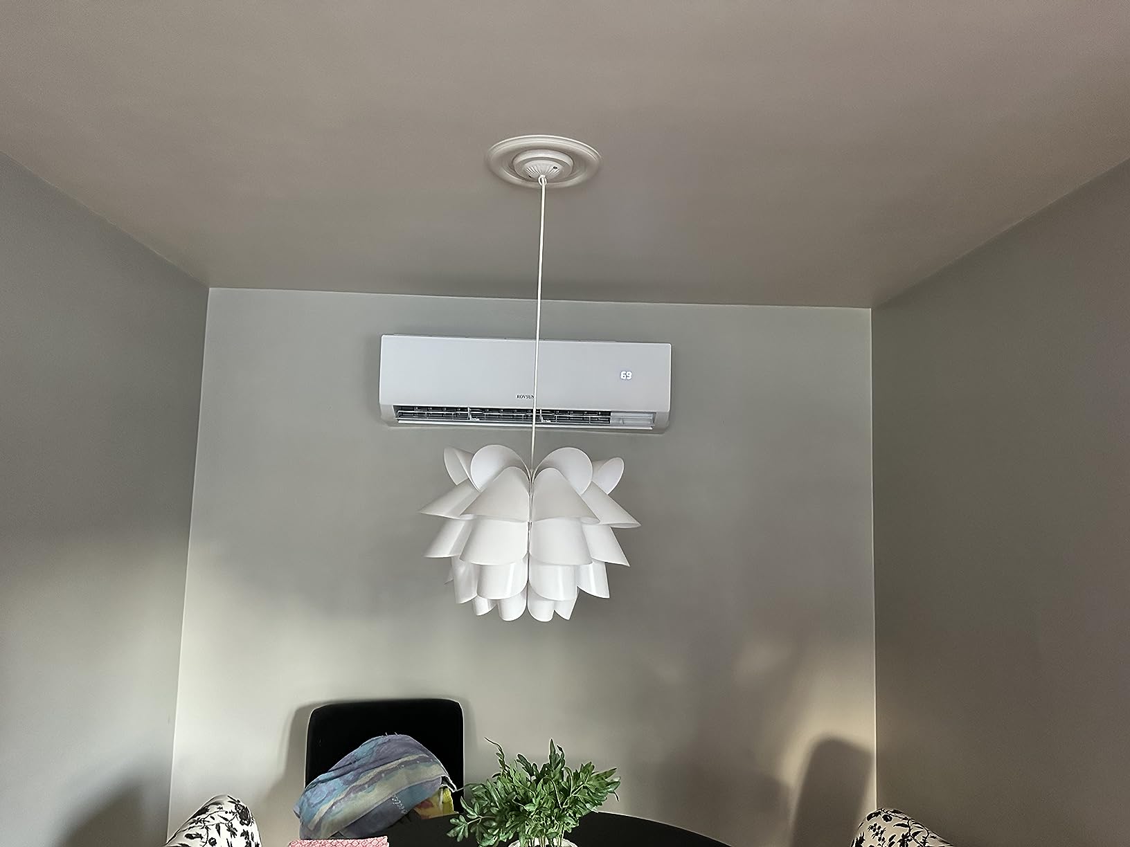 ROVSUN 28000 BTU Tri Zone WIFI Mini Split AC/Heating System, 20 SEER2 3 Zone (9K/12K/12K) BTU Ductless Split Air Conditioner with Pre-Charged Condenser, Heat Pump & 25Ft Line Set, 208-230V customer photo 2