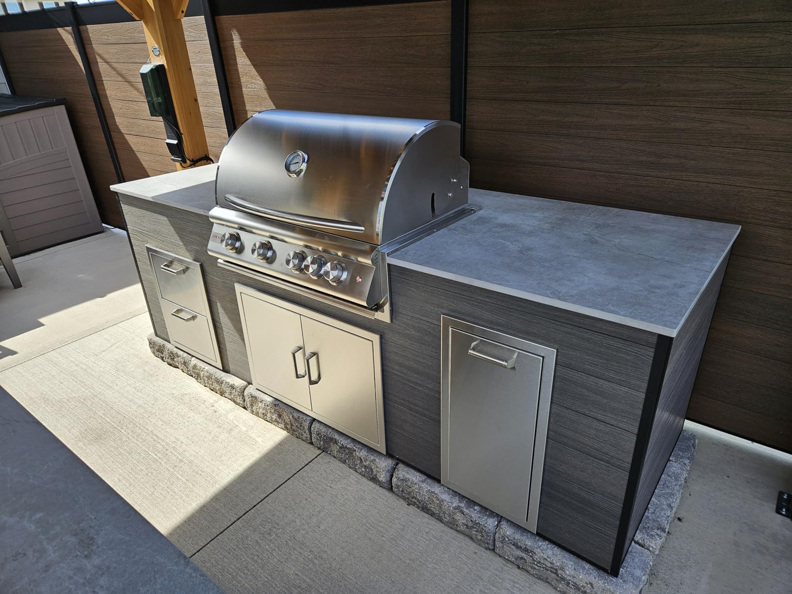 Blaze Gas Grill | 32-inch Built-in Natural Gas Grill | 4 Burner BBQ | Premium Outdoor Kitchen Grilling Experience | Best in Class Warranty | LTE+ | BLZ-4LTE3-NG customer photo 2