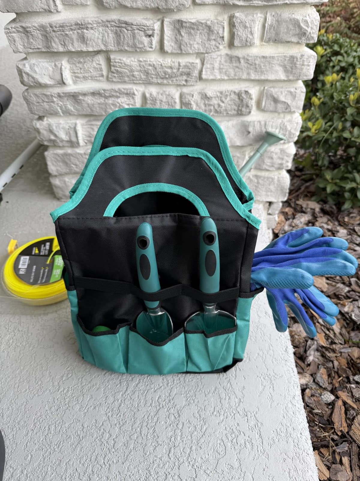 Kynup Garden Tool Set, Heavy Duty Aluminum Gardening Tools with Storage Bag customer photo 2