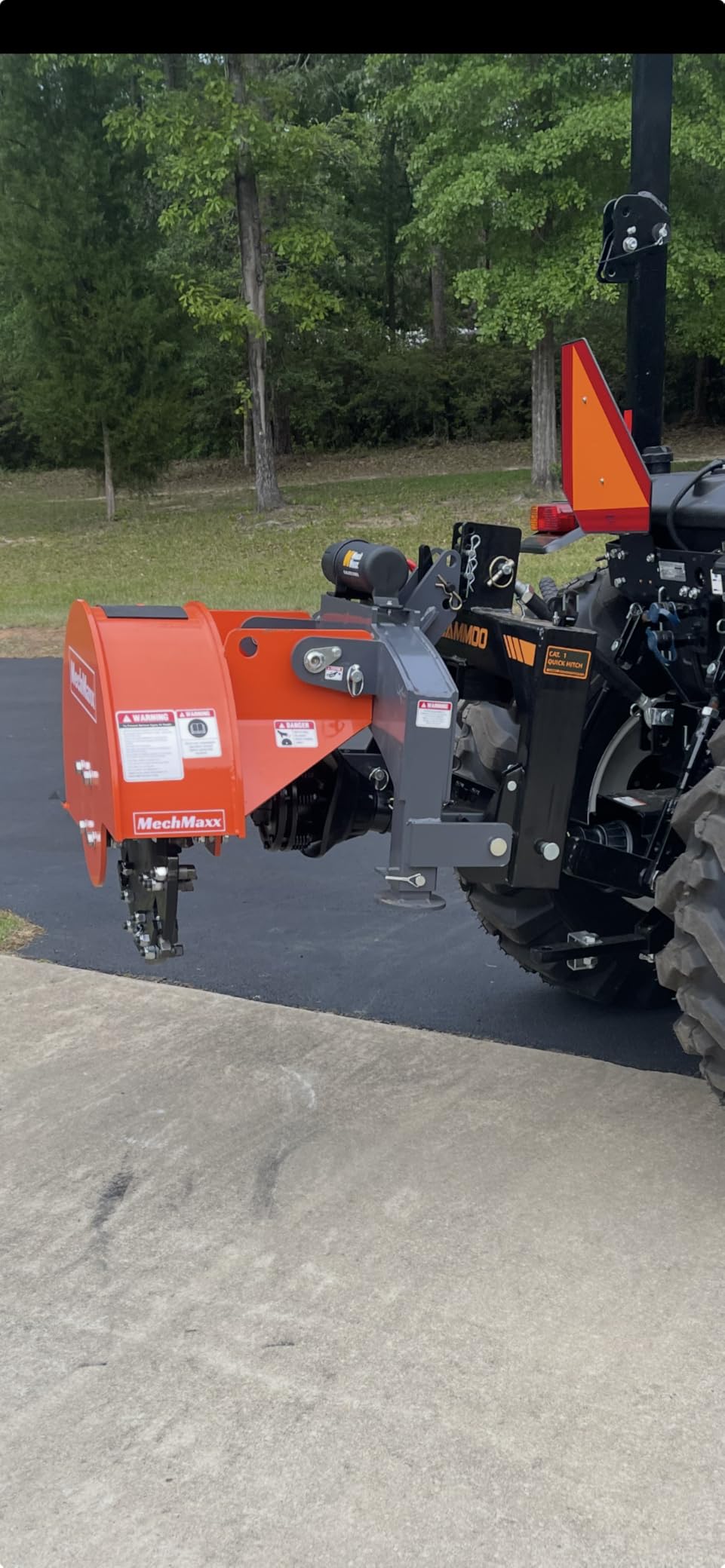 MechMaxx Heavy Duty PTO Powered Stump Root Grinder, Includes 12 Bonus Teeth customer photo 2