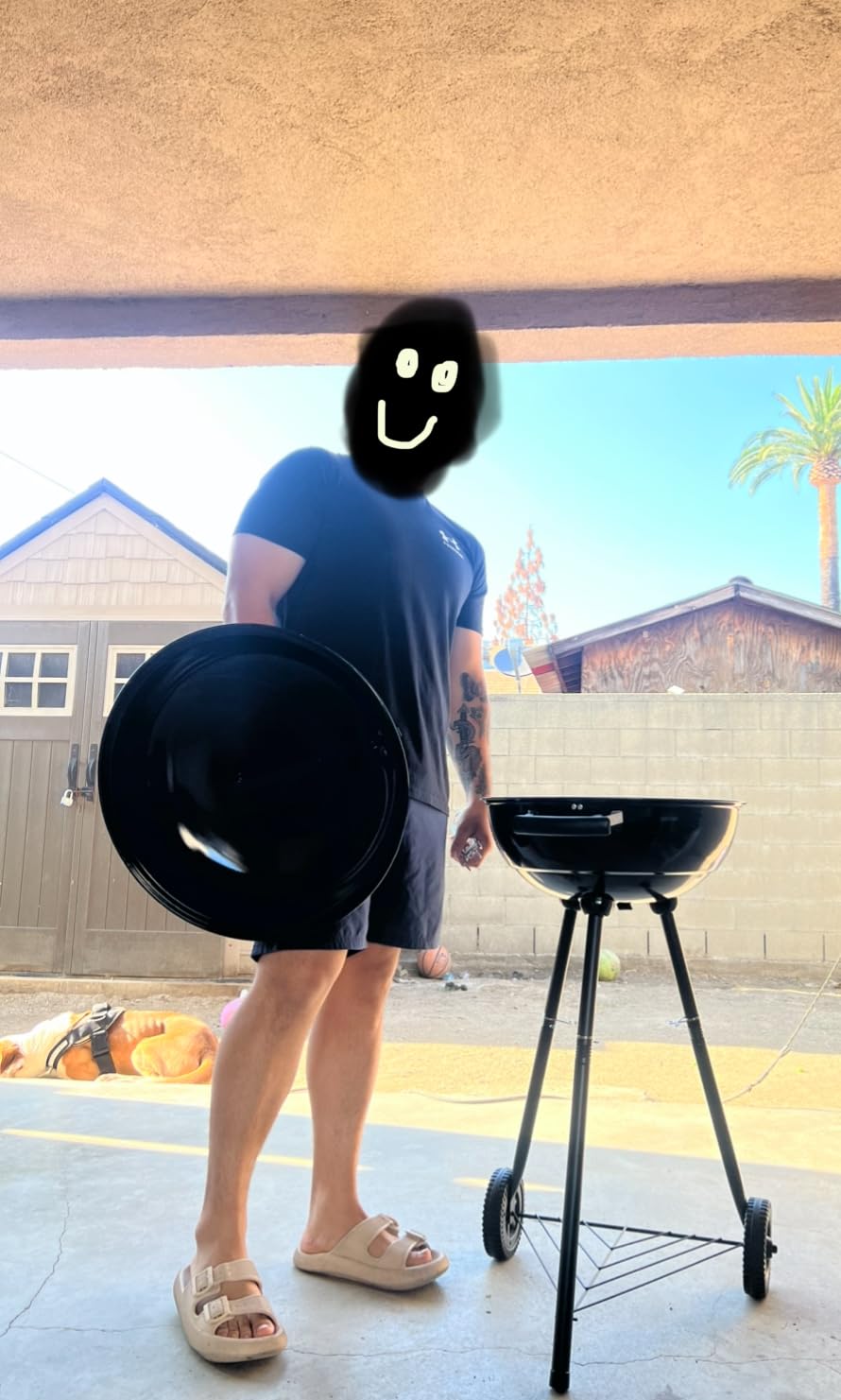 Joyfair Kettle Charcoal Grill, 18 Inch Outdoor Portable Camping BBQ Grills customer photo 1