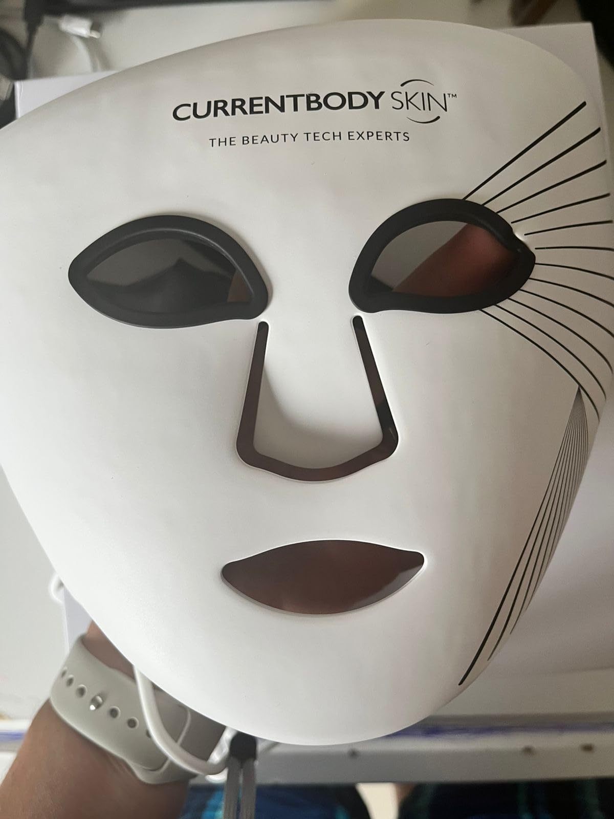 CurrentBody Red Light Therapy LED Face Mask: Series 2 customer photo 1