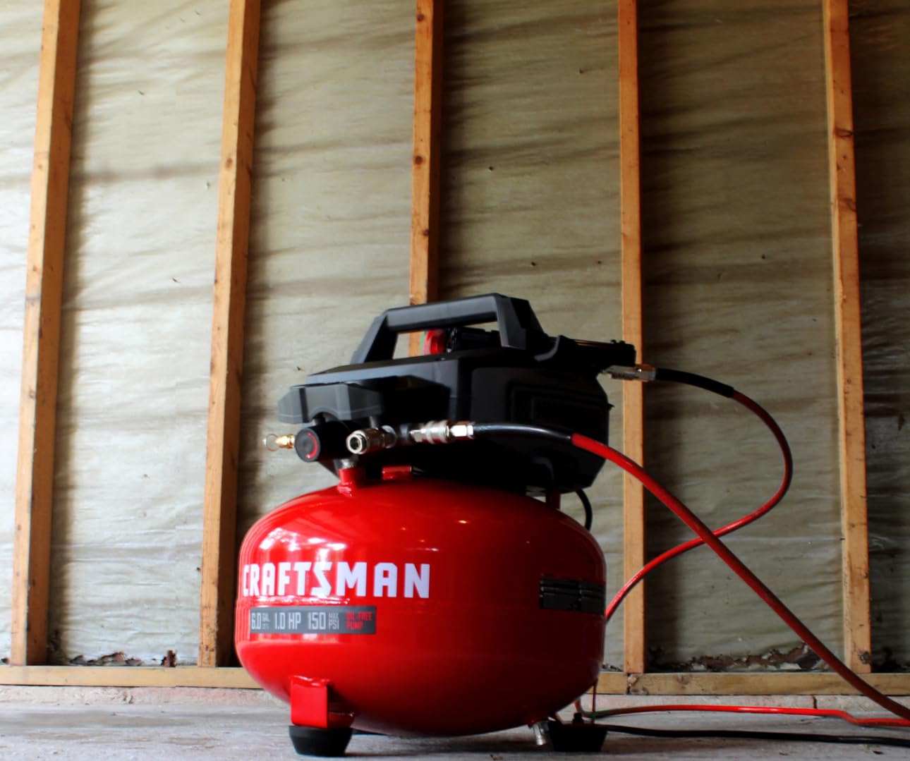 CRAFTSMAN 6 Gallon 150 PSI Oil-Free Pancake Air Compressor CMXECXA02106410 customer photo 1