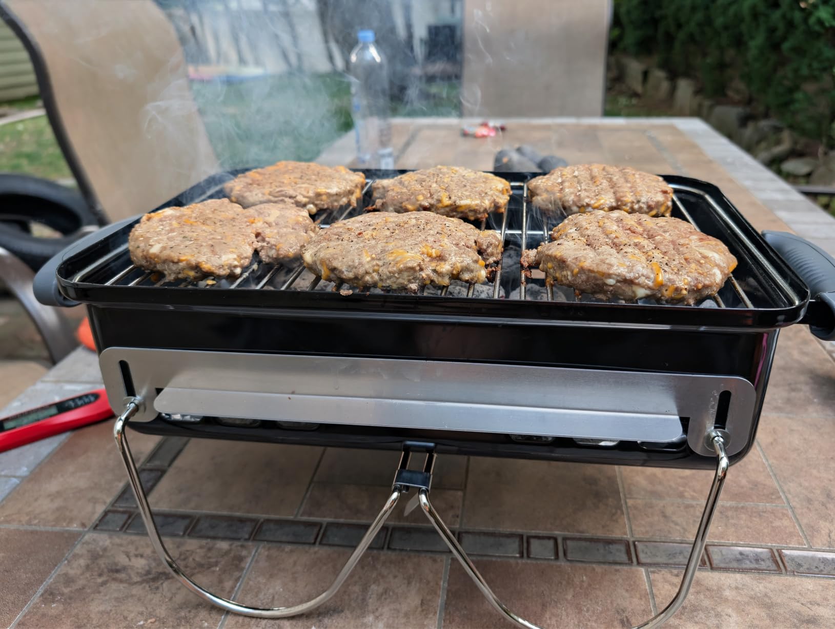 Weber® Go‑Anywhere Portable Charcoal Grill customer photo 1