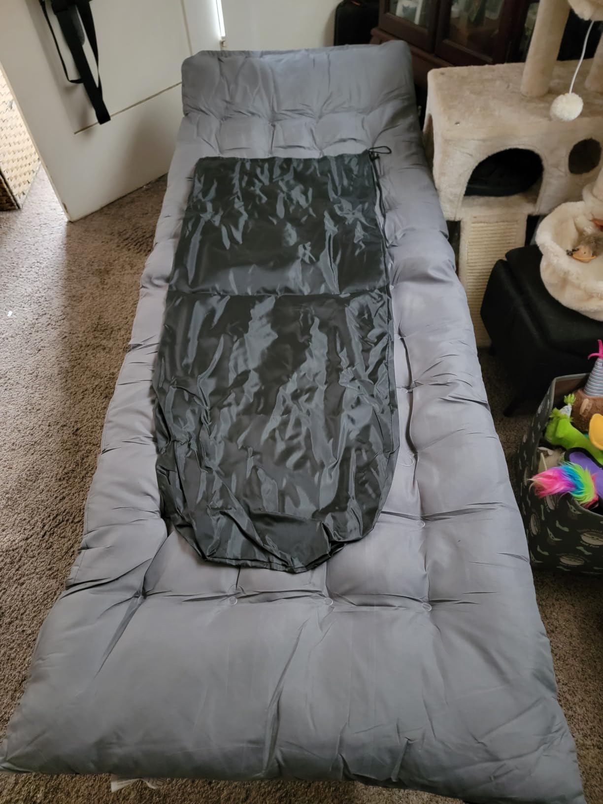 Slendor Camping Cot for Adults, Heavy Duty 500lbs with 3.5