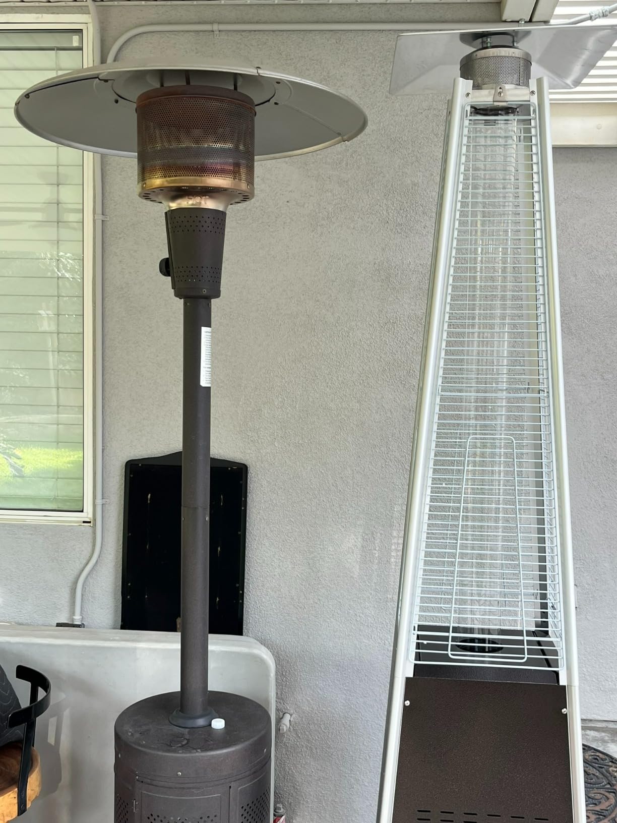 Pamapic Patio heater, Propane Outdoor Heater with Round Table, Premium 304 Stainless Steel Burner, Triple Protection System,2 in 1 Patio Heater for Outdoor Use, Residential & Commercial Use customer photo 1