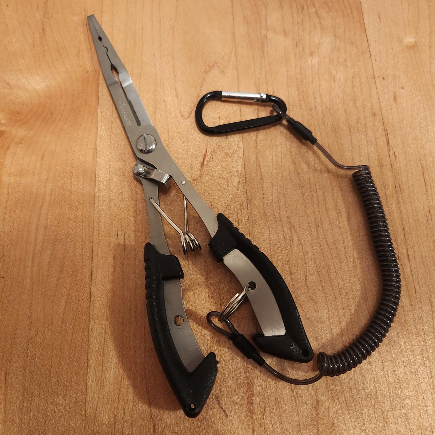 Professional 8.4“ Fishing Plier with Safety Lock and Anti Loss Rope customer photo 2