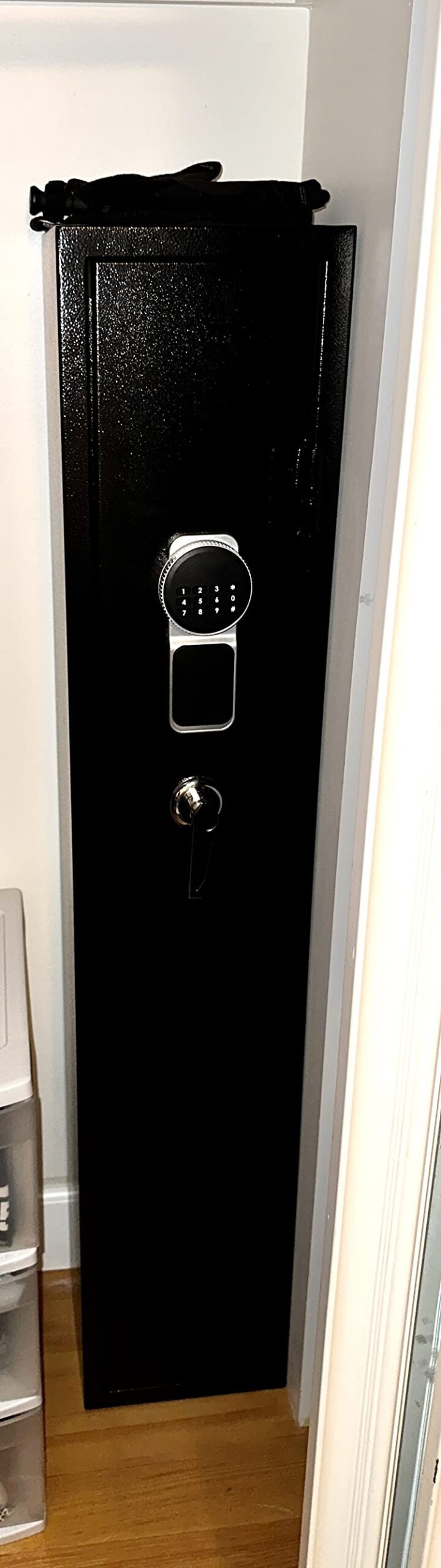 3-5 Long Gun Safe, Anti-Pry Cabinet for Scoped Rifles & Shotguns customer photo 1