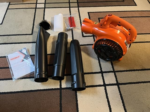 WORKIT 25.4CC Gas Leaf Blower, 420 CFM 200 MPH, Easy-Start,11.3 Lbs customer photo 2