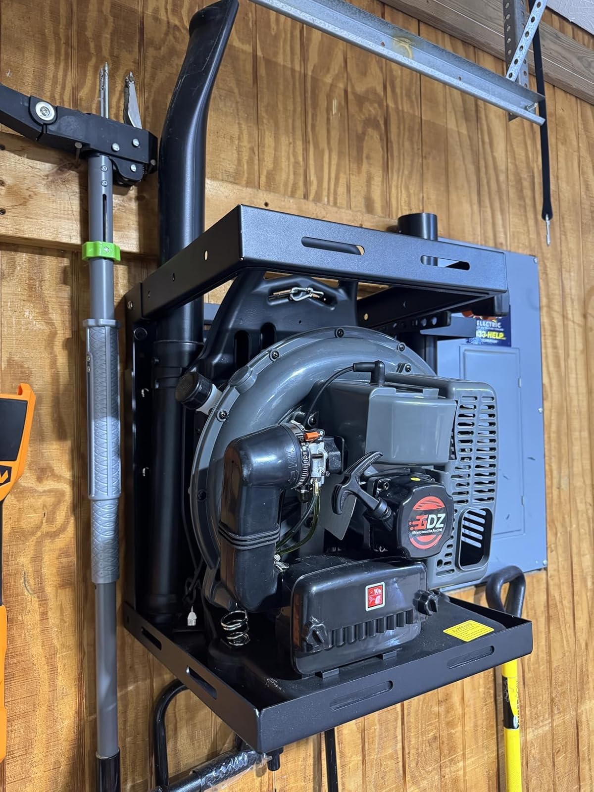 TDH Backpack Leaf Blower,63CC Backpack Blower with 665 CFM & 205 MPH customer photo 2