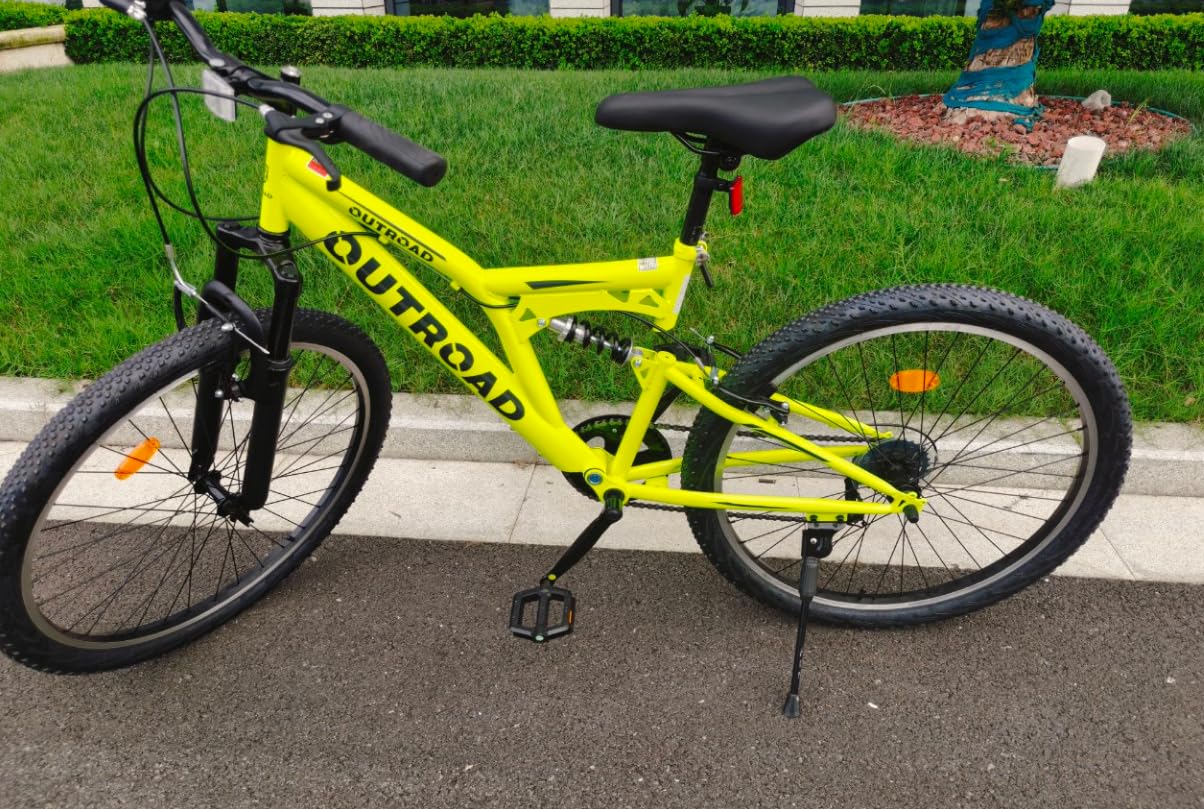 Max4out 26 inch 7-Speed Mountain Bike Dual Full Suspension High-Carbon Steel for Men Women Adult customer photo 2