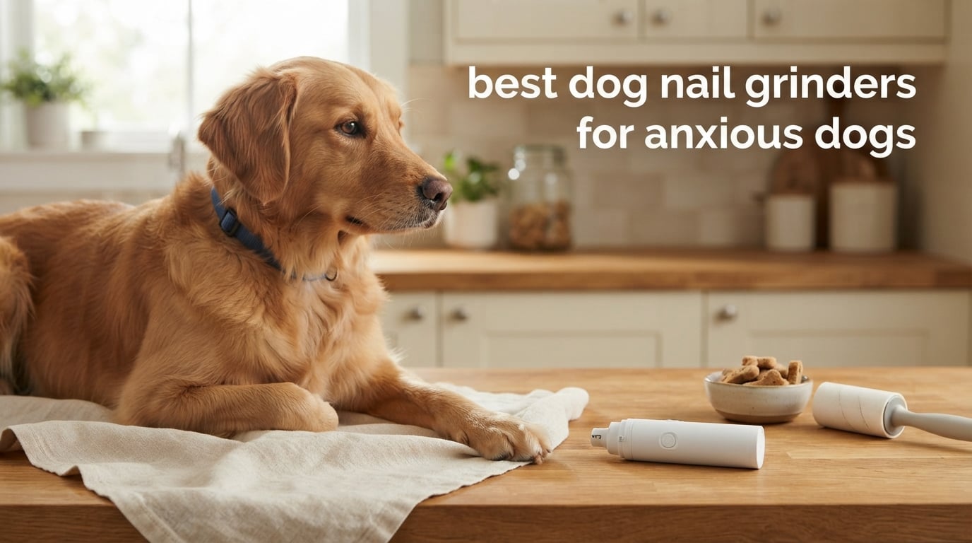 best dog nail grinders for anxious dogs