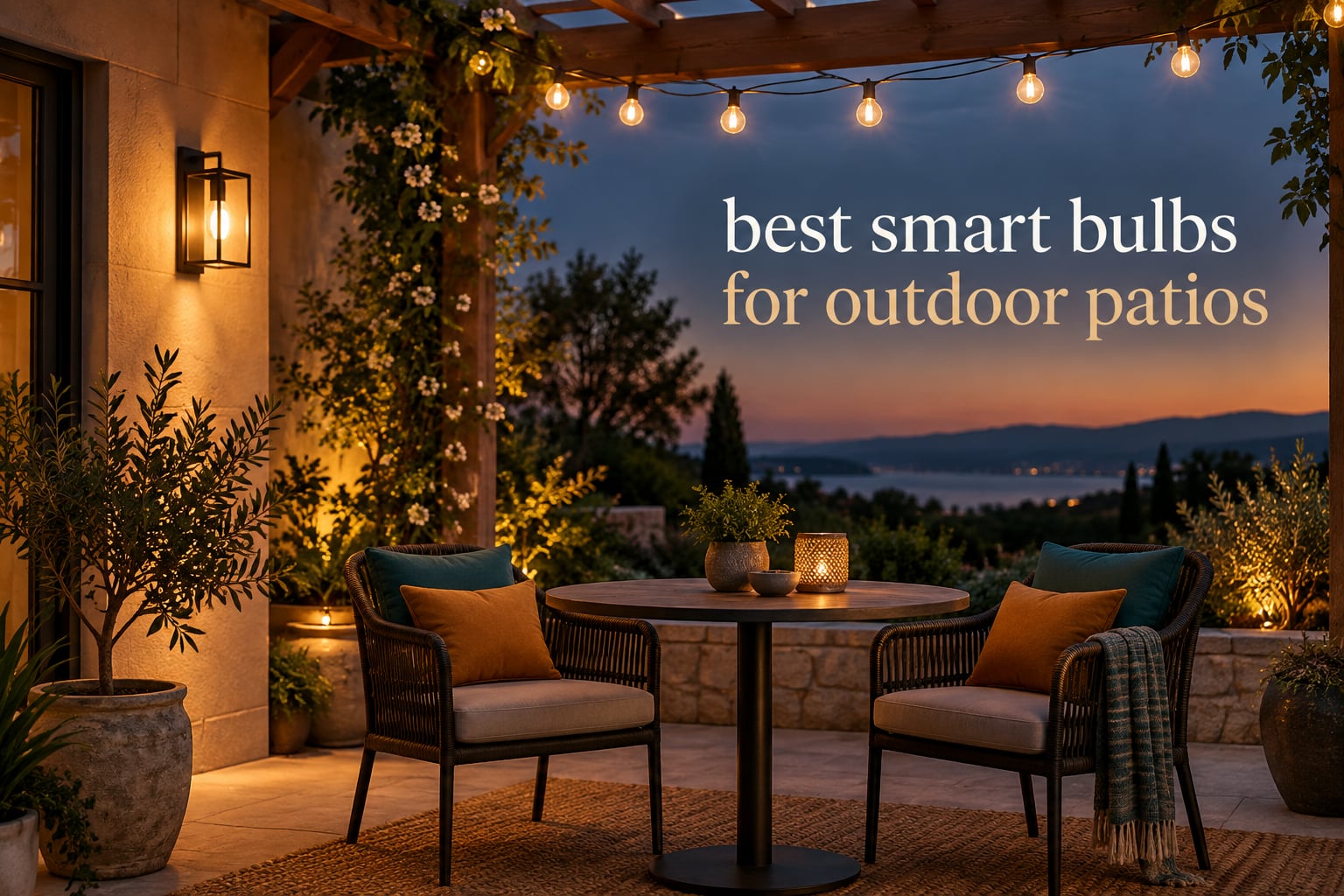 best smart bulbs for outdoor patios