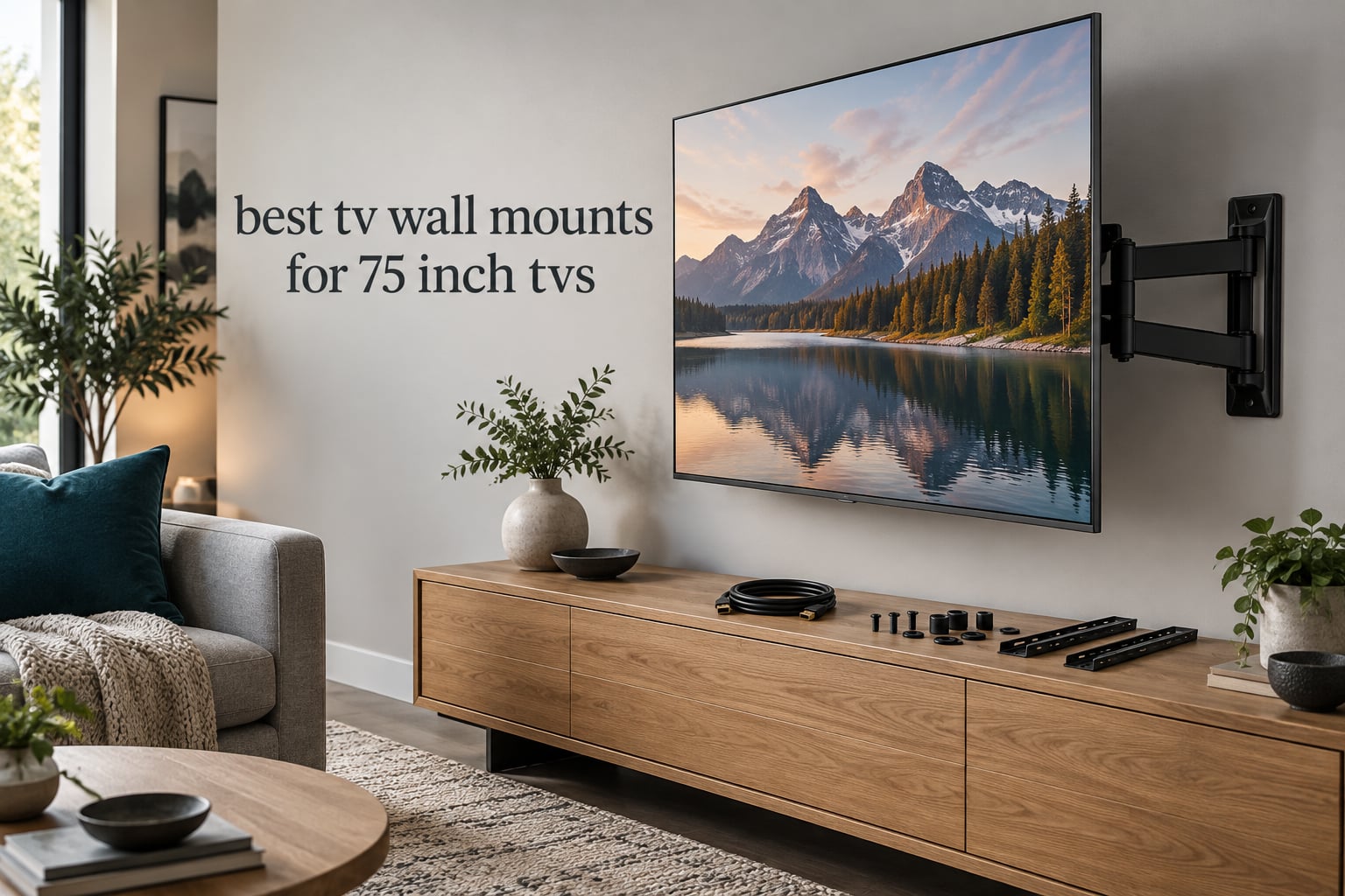 best tv wall mounts for 75 inch tvs