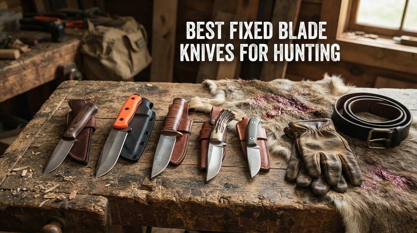 best fixed blade knives for hunting