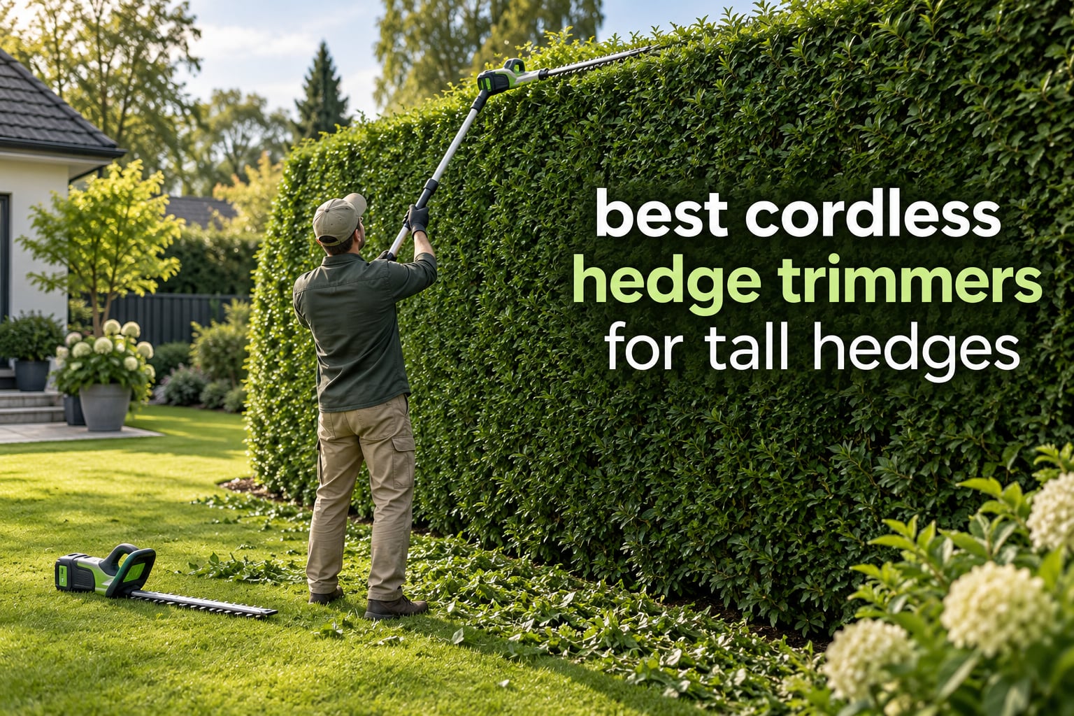 best cordless hedge trimmers for tall hedges