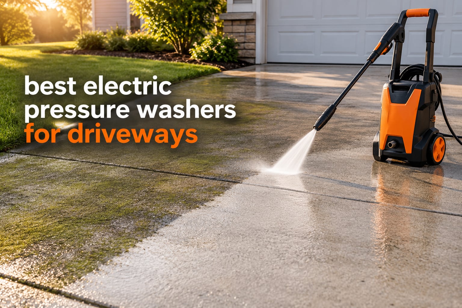 best electric pressure washers for driveways