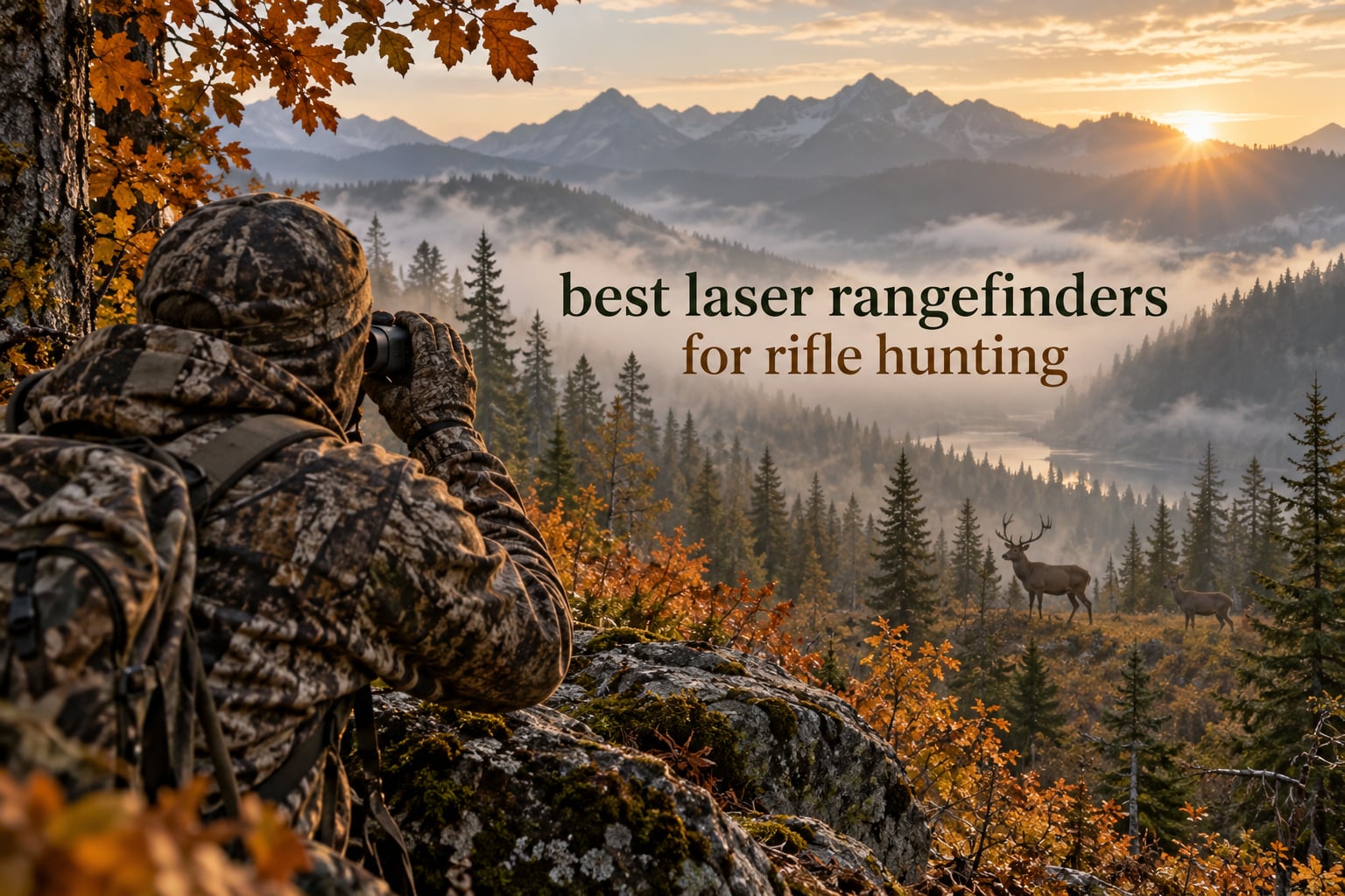 best laser rangefinders for rifle hunting
