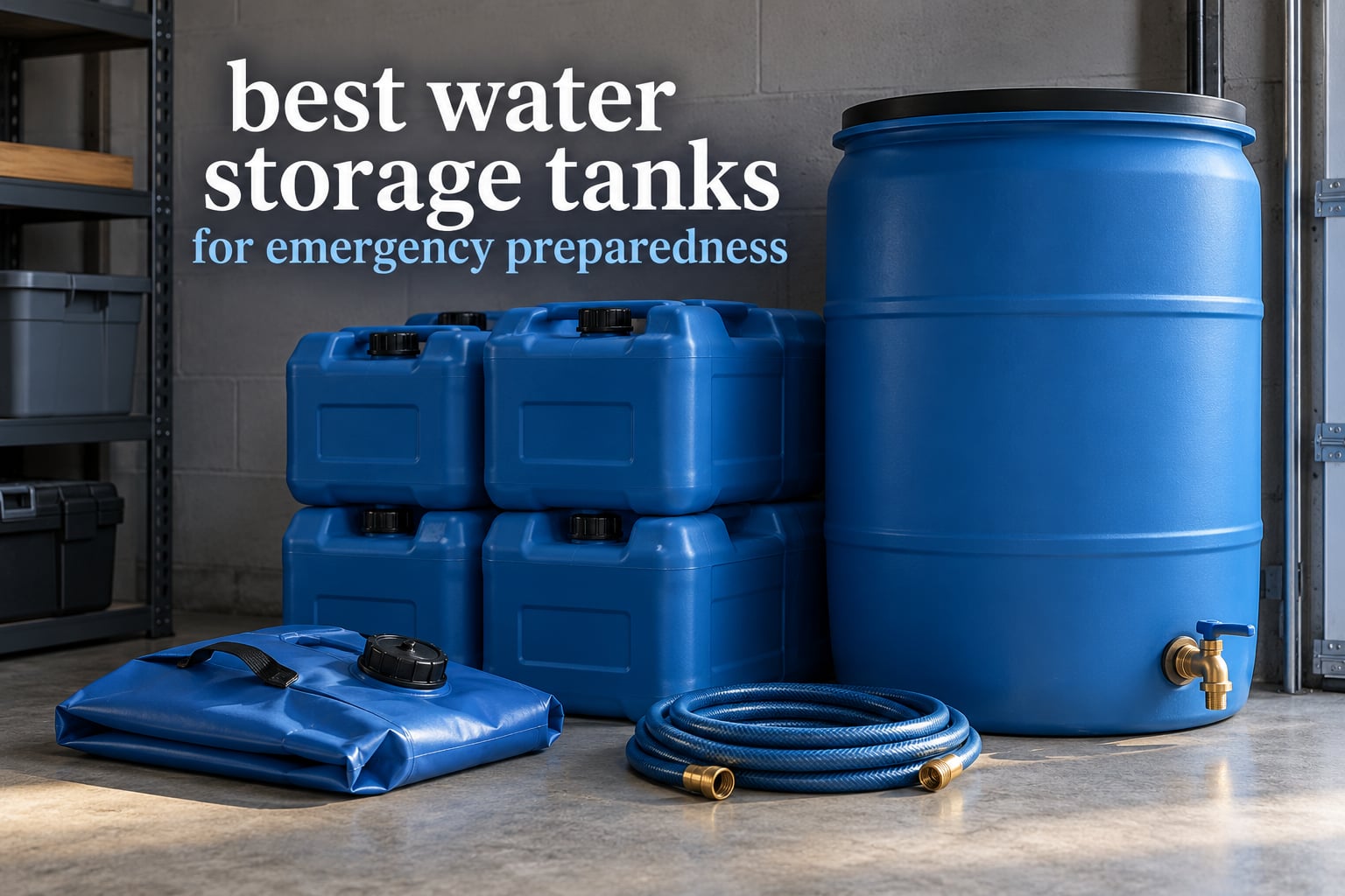 best water storage tanks for emergency preparedness