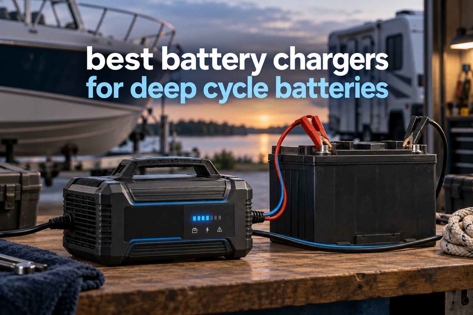 best battery chargers for deep cycle batteries