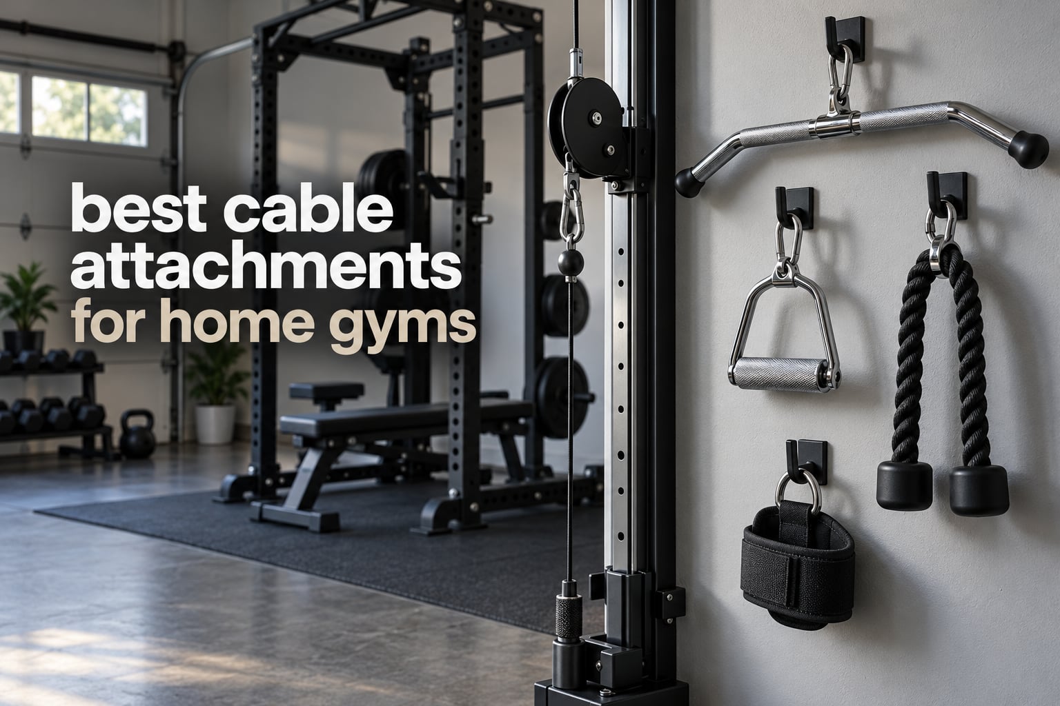 best cable attachments for home gyms
