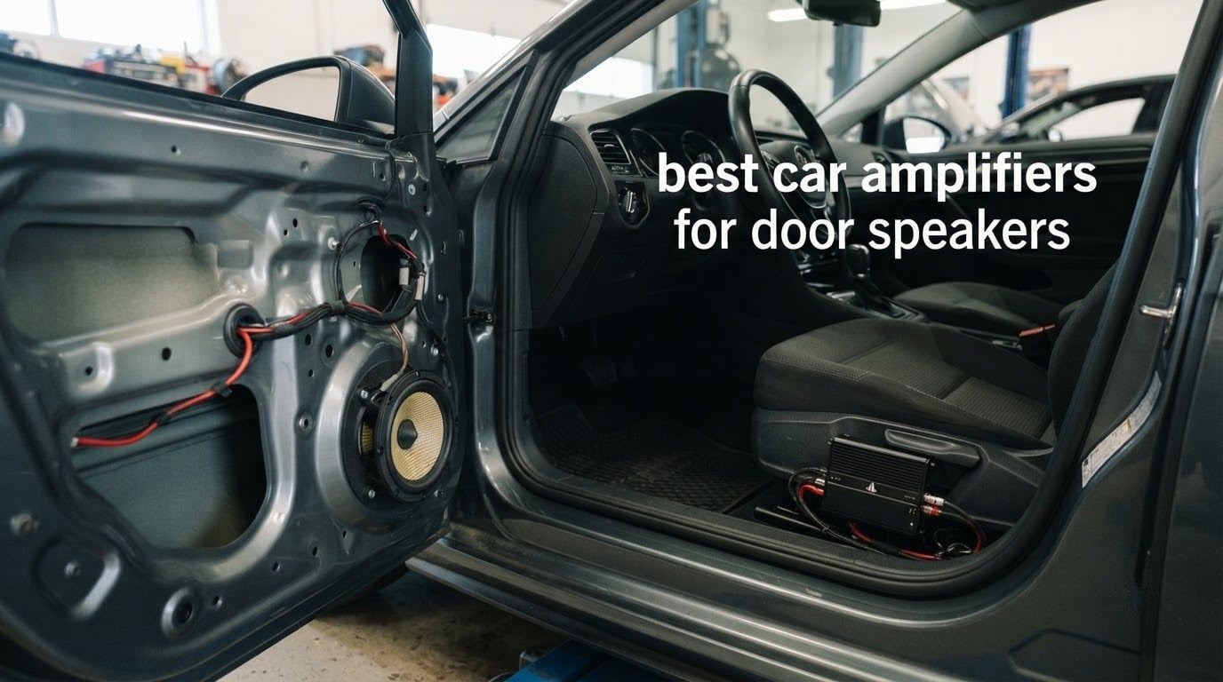 best car amplifiers for door speakers
