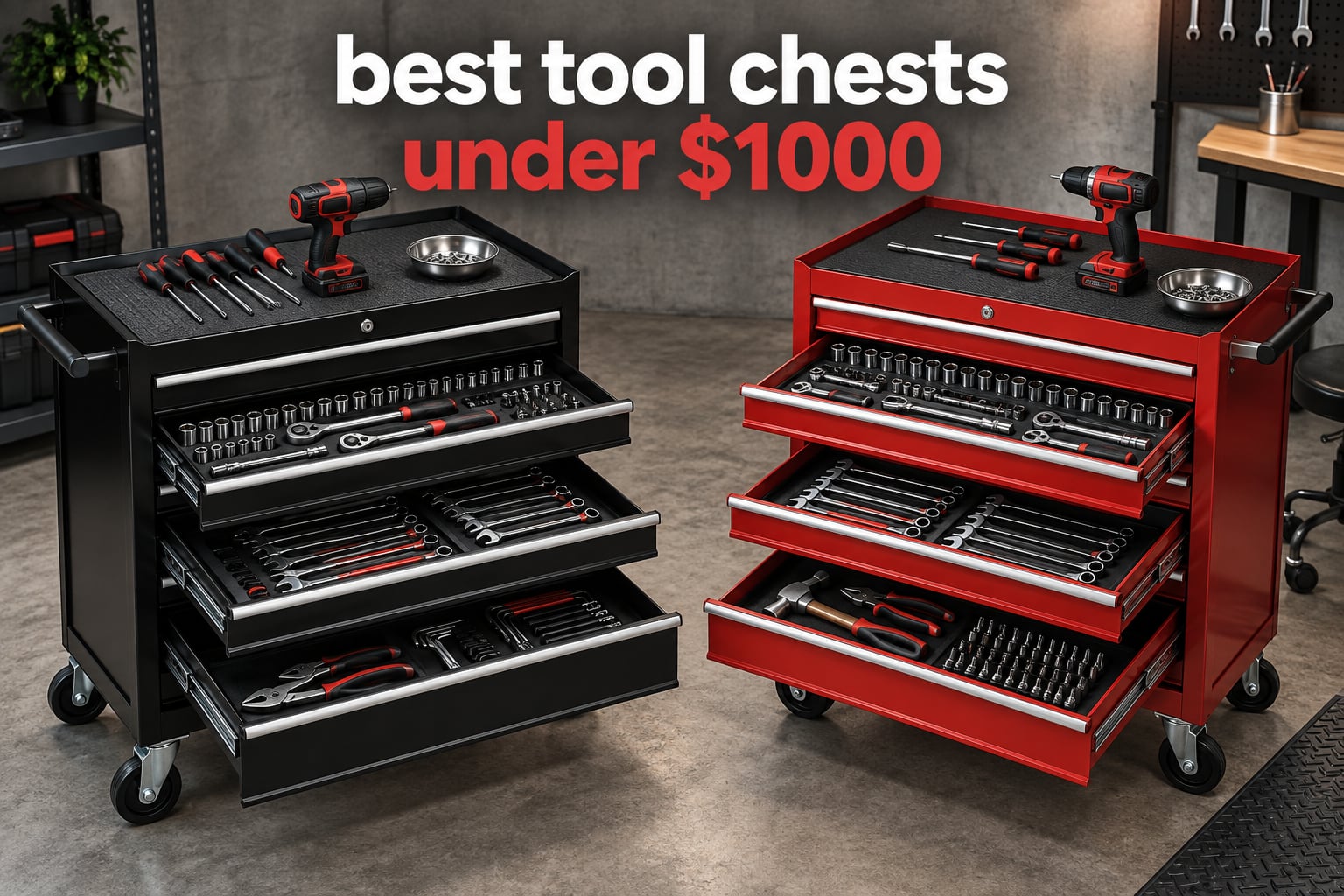 best tool chests under $1000