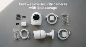 best wireless security cameras with local storage