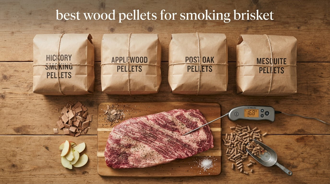 best wood pellets for smoking brisket
