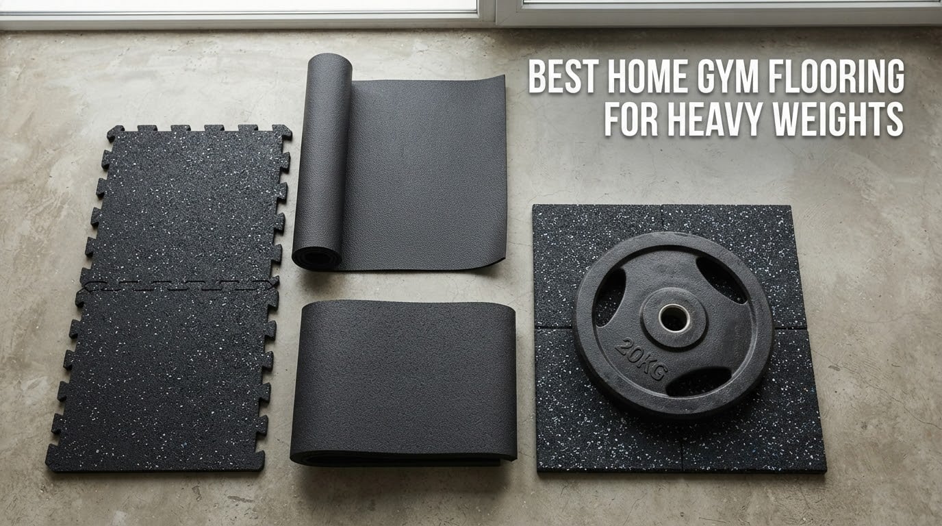 best home gym flooring for heavy weights