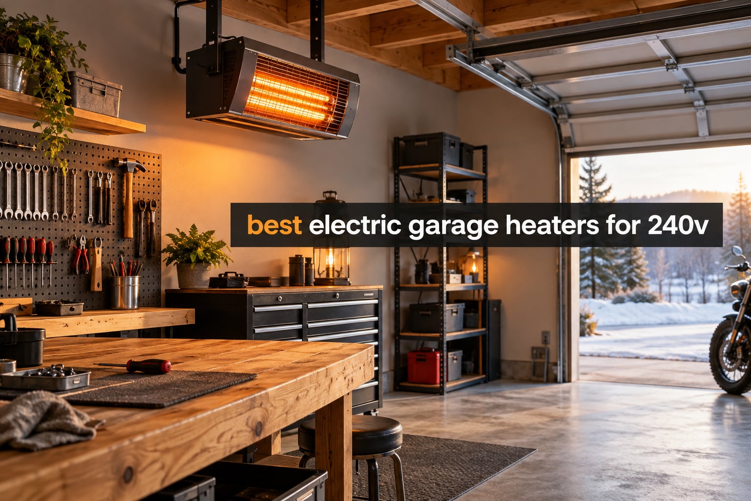 best electric garage heaters for 240v