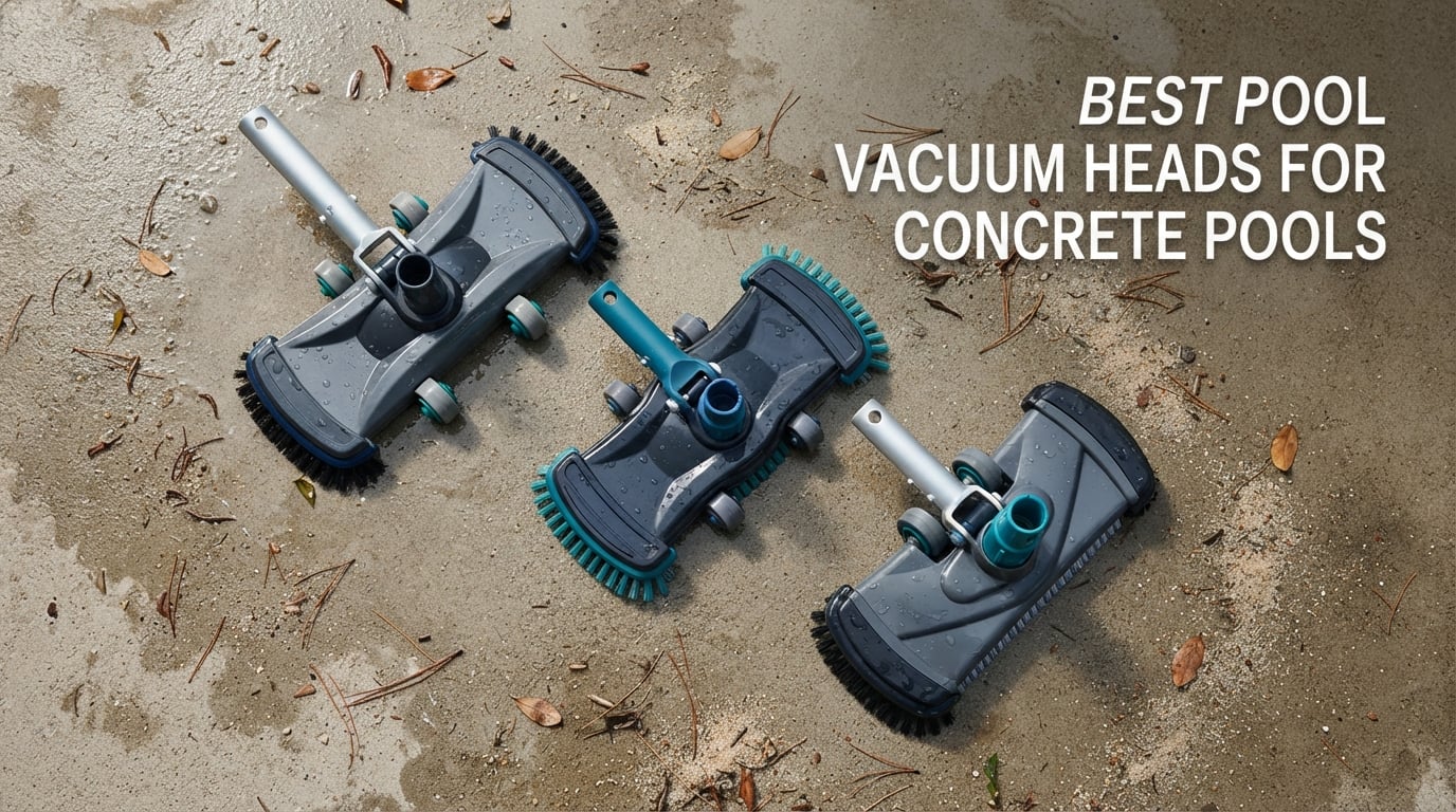best pool vacuum heads for concrete pools