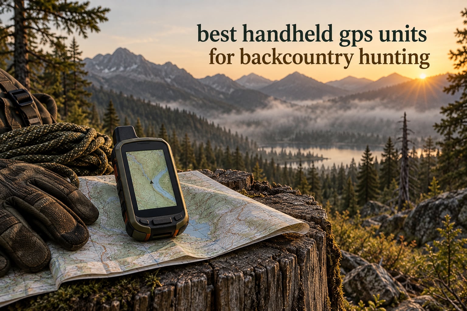 best handheld gps units for backcountry hunting