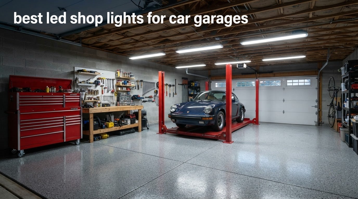 best led shop lights for car garages