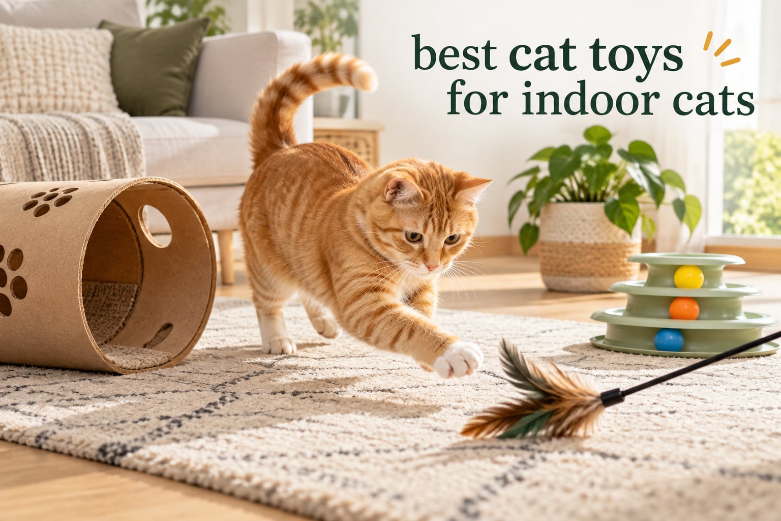 best cat toys for indoor cats