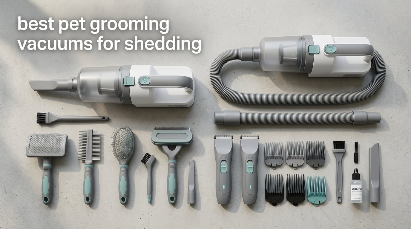 best pet grooming vacuums for shedding
