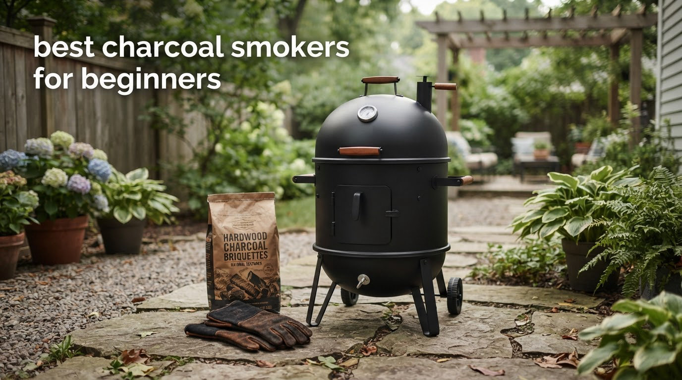 best charcoal smokers for beginners